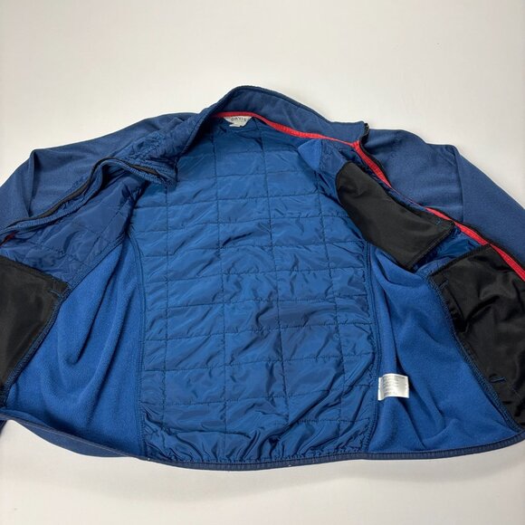 Orvis Mens Classic Collection Quilted Full Zip Jacket Blue Sz M Quilted Outdoor - Picture 3 of 6